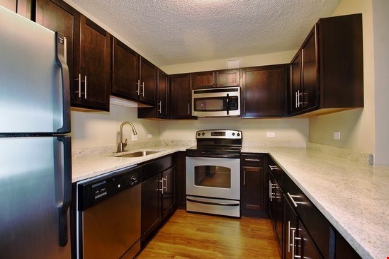 Newly renovated two-bedroom kitchen
