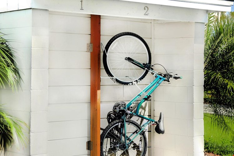 Ask us about our convenient and complimentary bike storage!