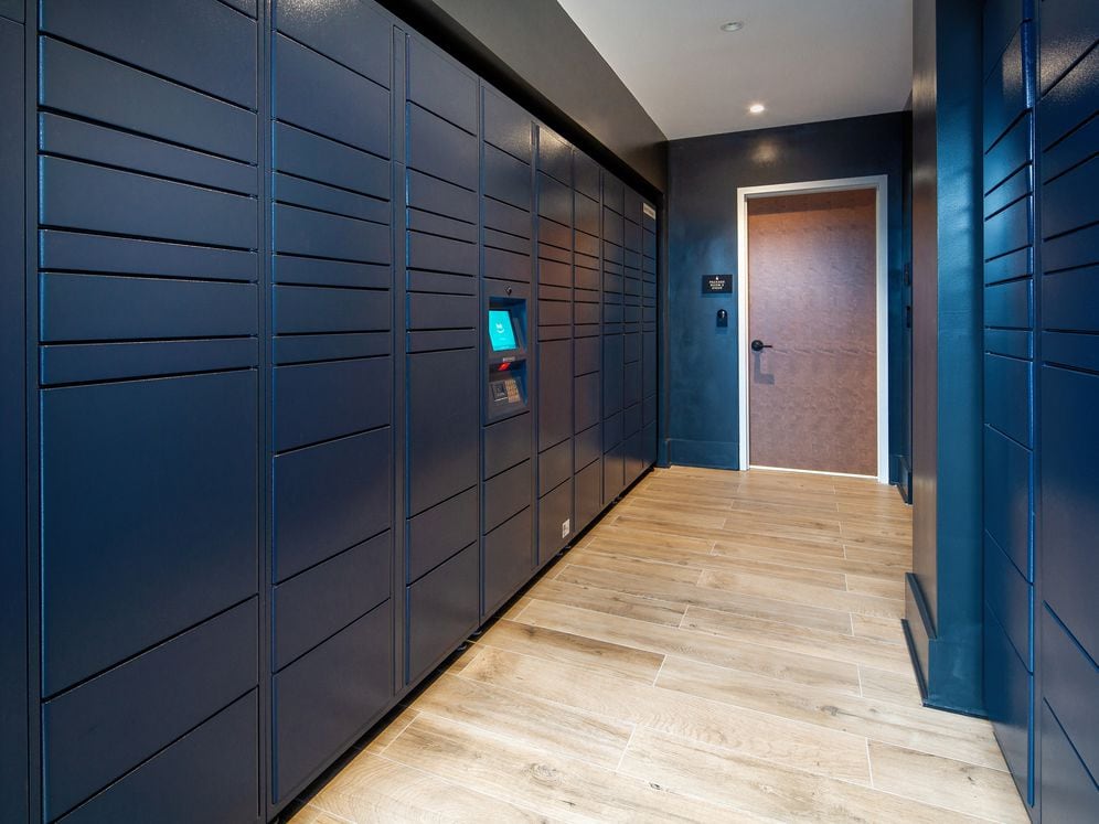 Amazon Hub package lockers for convenient, 24/7 access
