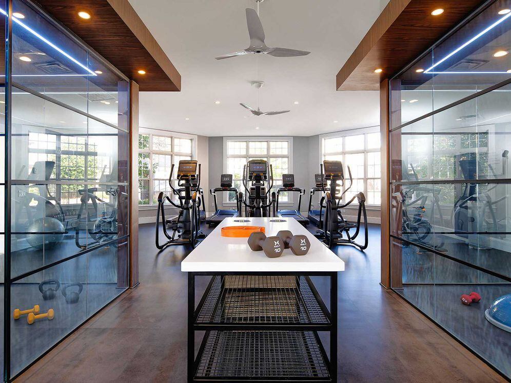 State-of-the-art fitness center 