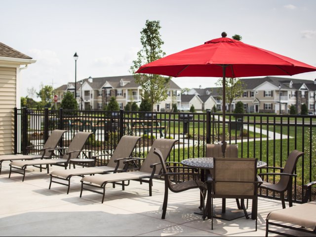 Pool and Picnic Area