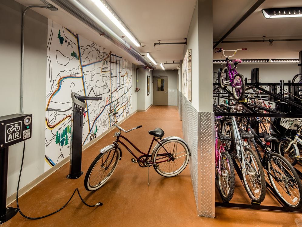 Bike Storage and Repair Room