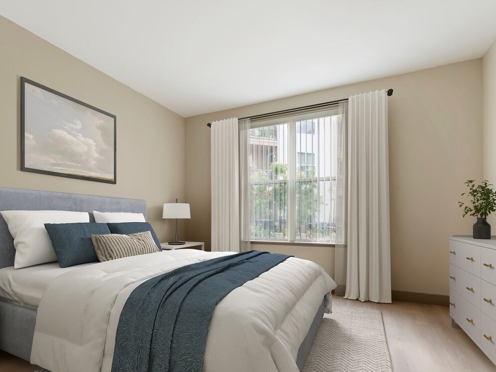 Classic Collection II bedroom with hard surface flooring