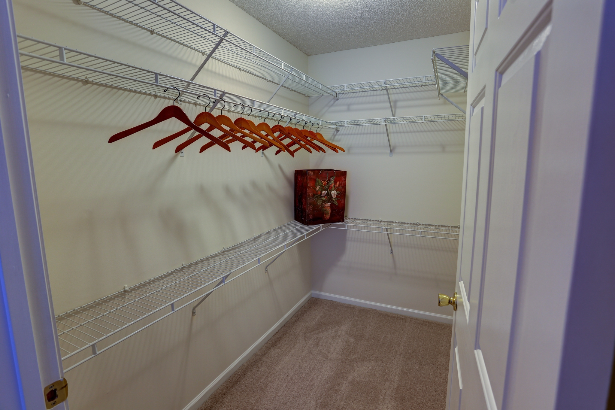 Spacious Walk In Closets