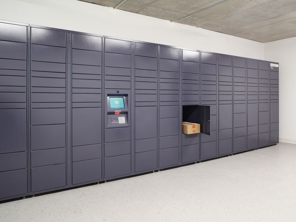 Amazon HUB Package Lockers (Representative photo)
