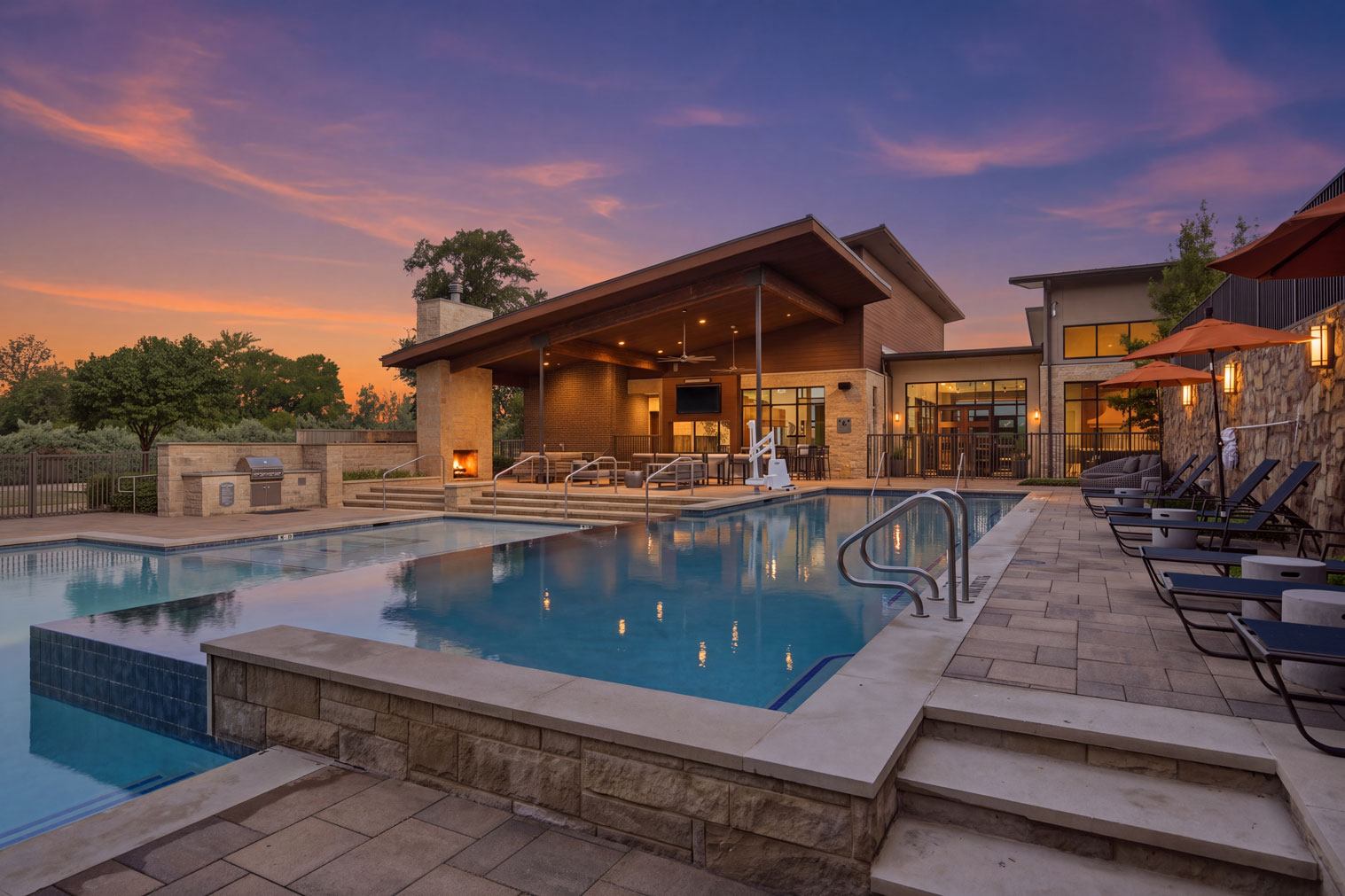 Multi-Level Pool