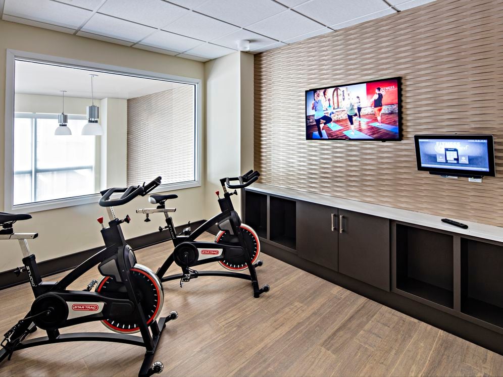 Two-Story Fitness Center
