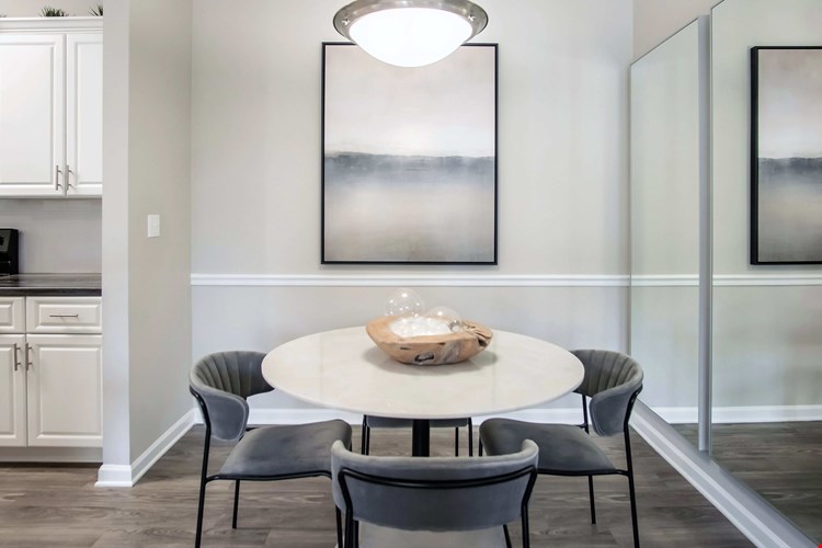 Discover the charming appeal of our cozy and intimate dining rooms.