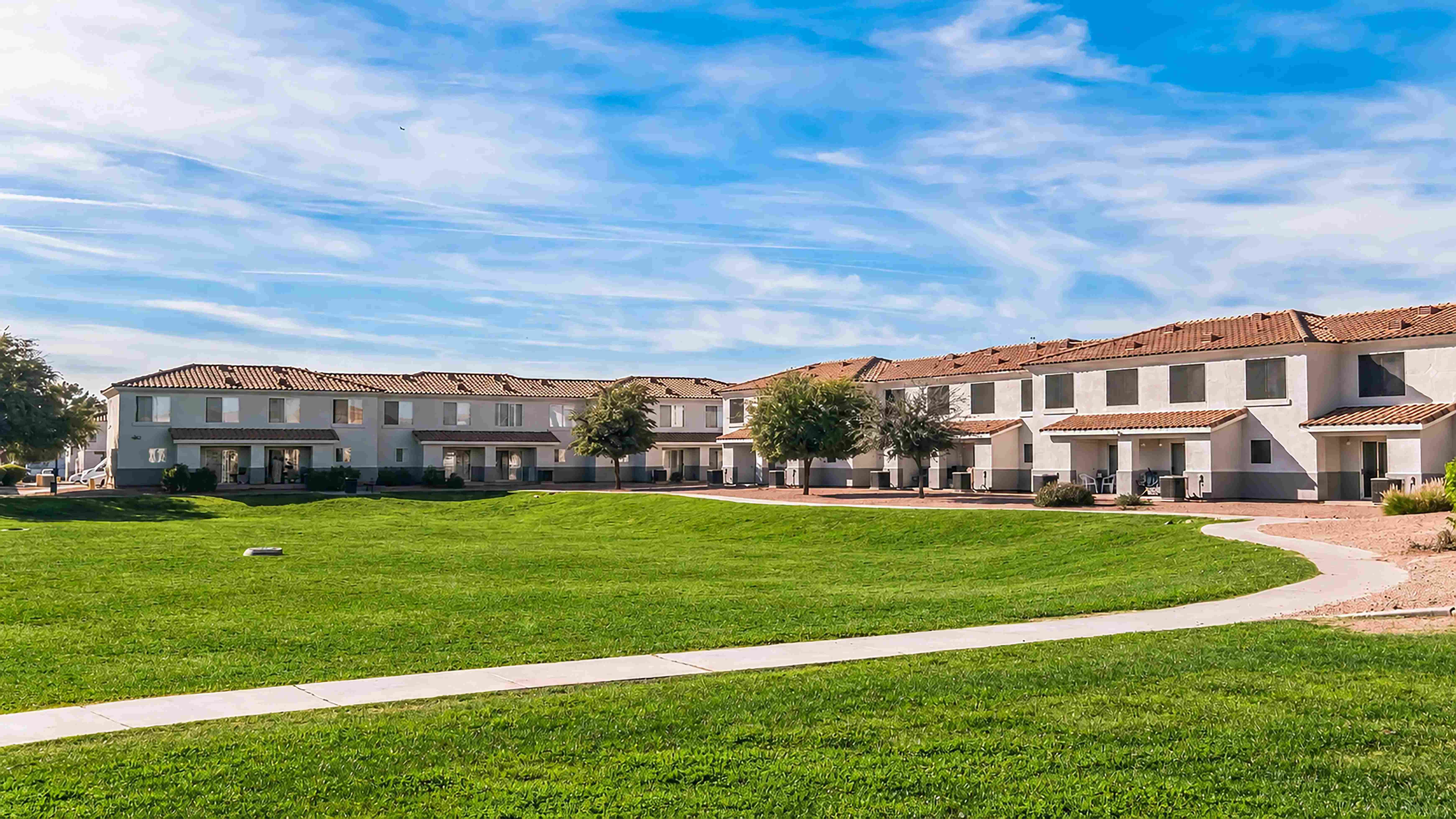 Take advantage of the walking trails throughout Rancho Del Sol, where winding pathways and spacious grassy areas create an inviting setting for a leisurely stroll through the community.