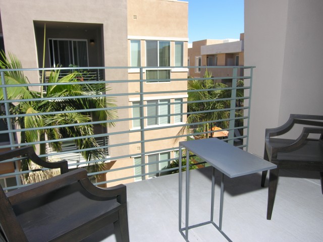 Enjoy some fresh air on your private patio