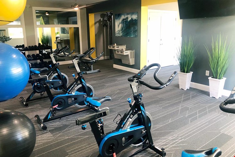 Workout any time of day in our state-of-the-art fitness center.