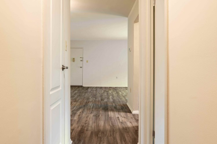 Renovated Hallway at Seminary Roundtop in Lutherville-Timonium