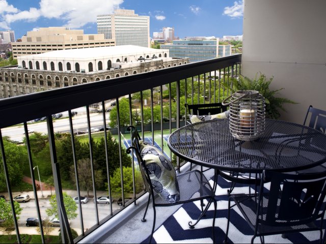 Private Terraces with Dramatic Skyline Views