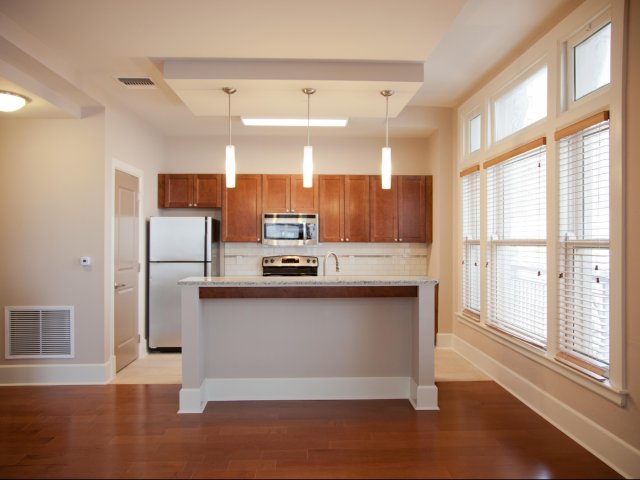 Our Apartments Feature Hard Wood Flooring and Spacious Layouts