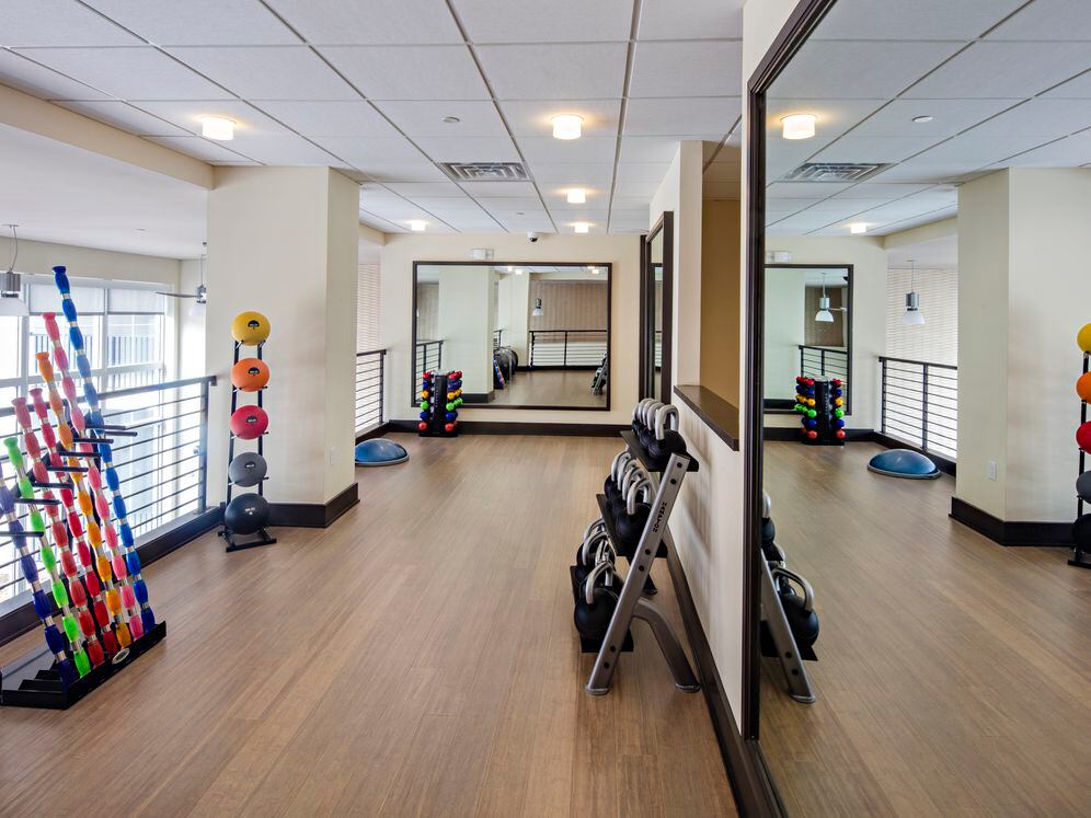 Two-Story Fitness Center