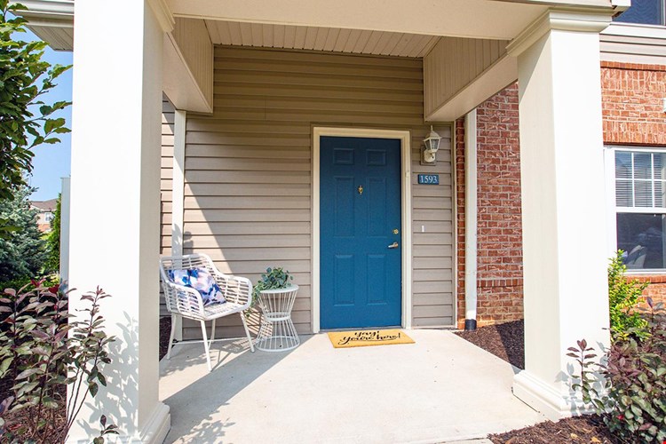 Enjoy some fresh air from your very own private patio.