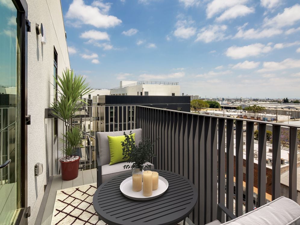 Private balcony (select homes)