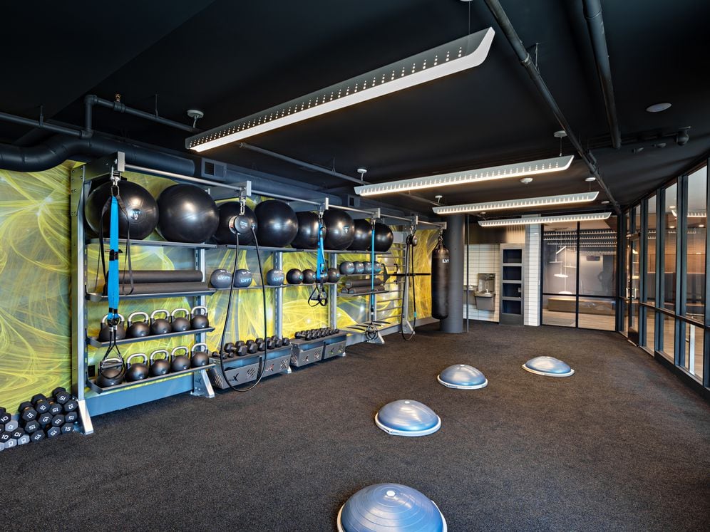 Russell Building Brand New Fitness Center