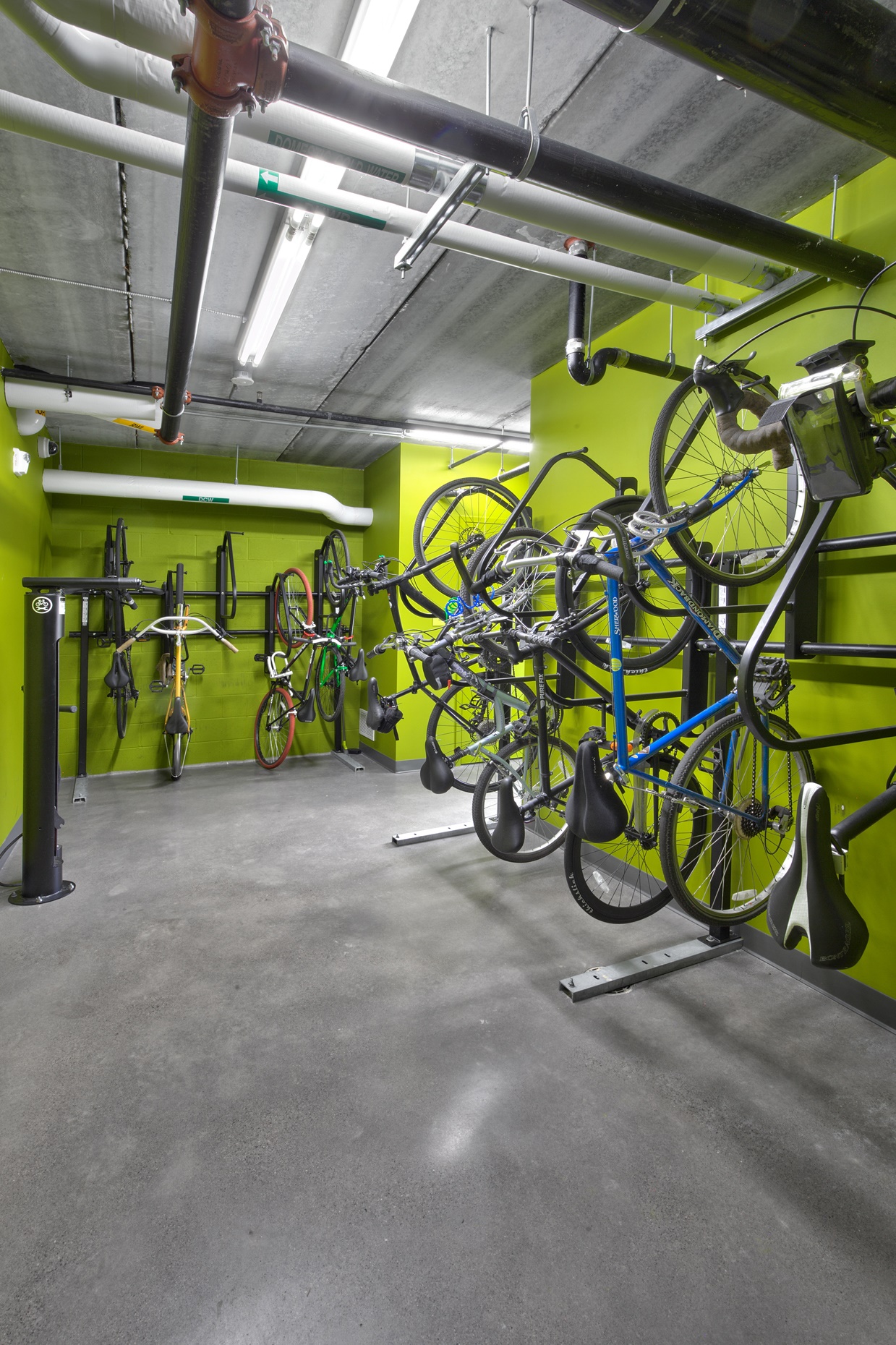 Bicycle Storage and Fix-It Station