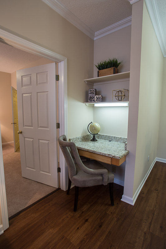 Built-In Computer Desk