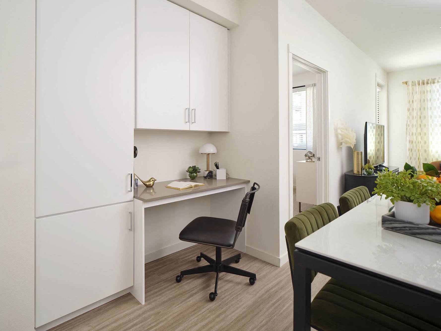 Built-In Desks