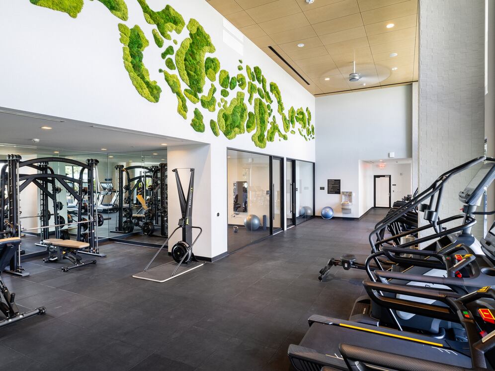 State-of-the-art fitness center