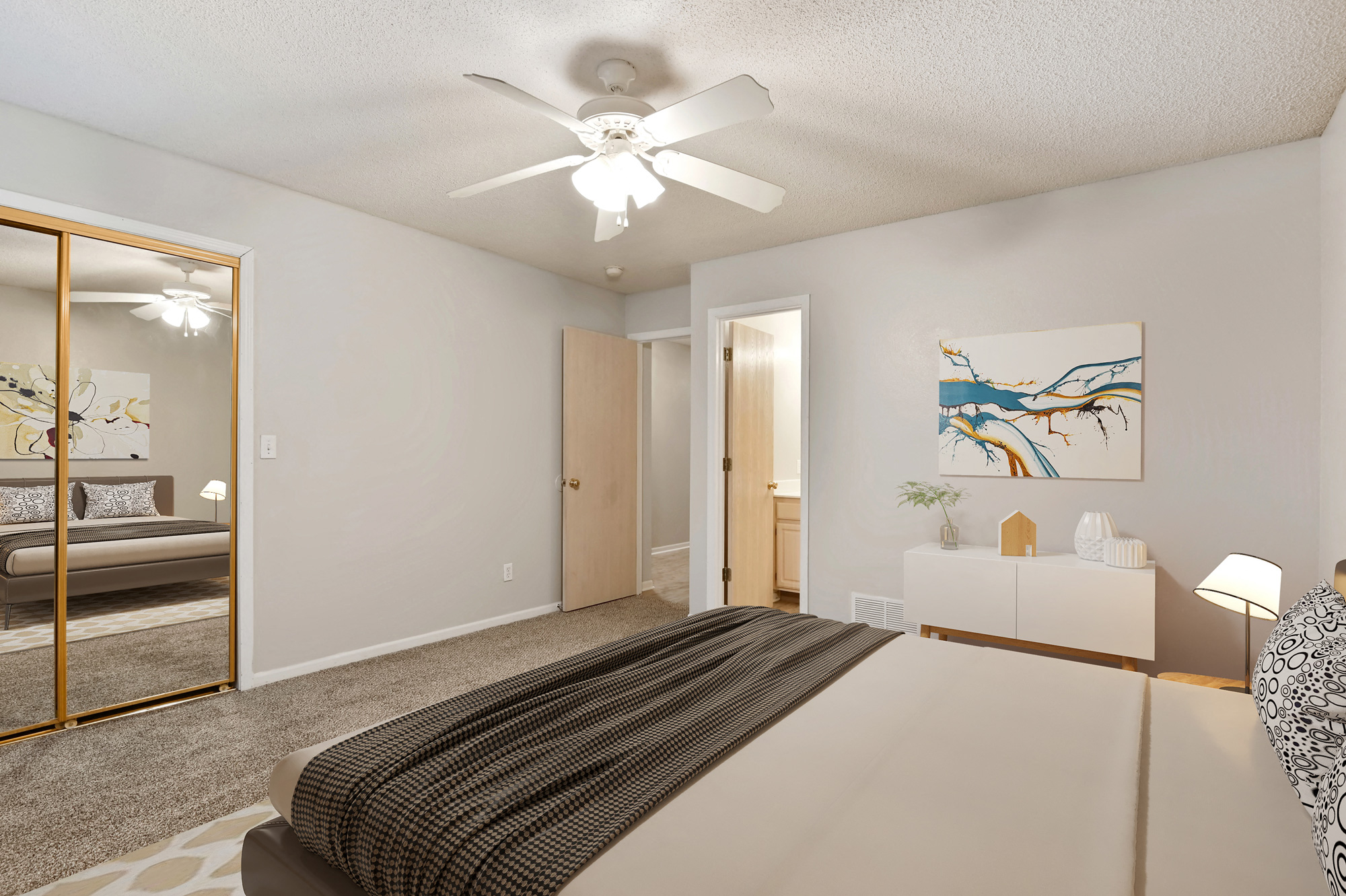 Spacious Bedroom