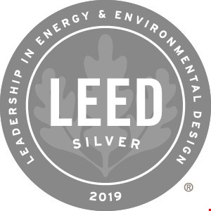 LEED® Silver Certified Property.
