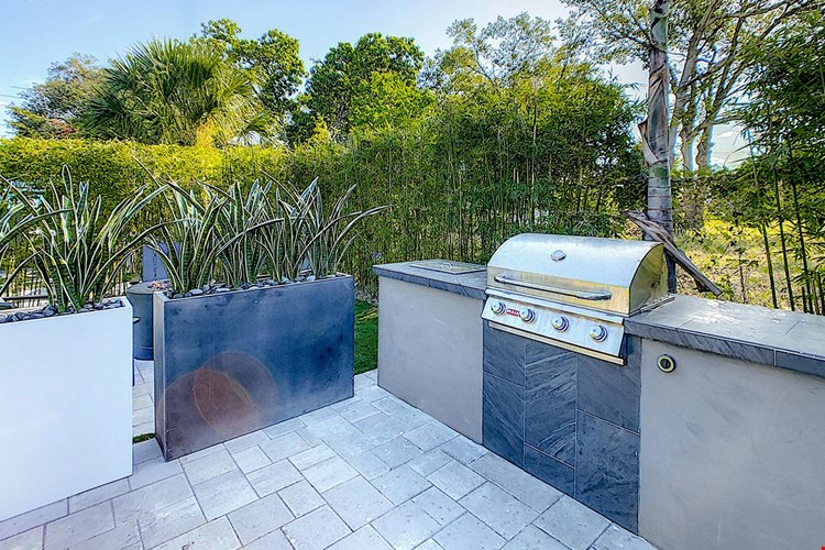 Have a cookout utilizing our gas grill BBQ area.