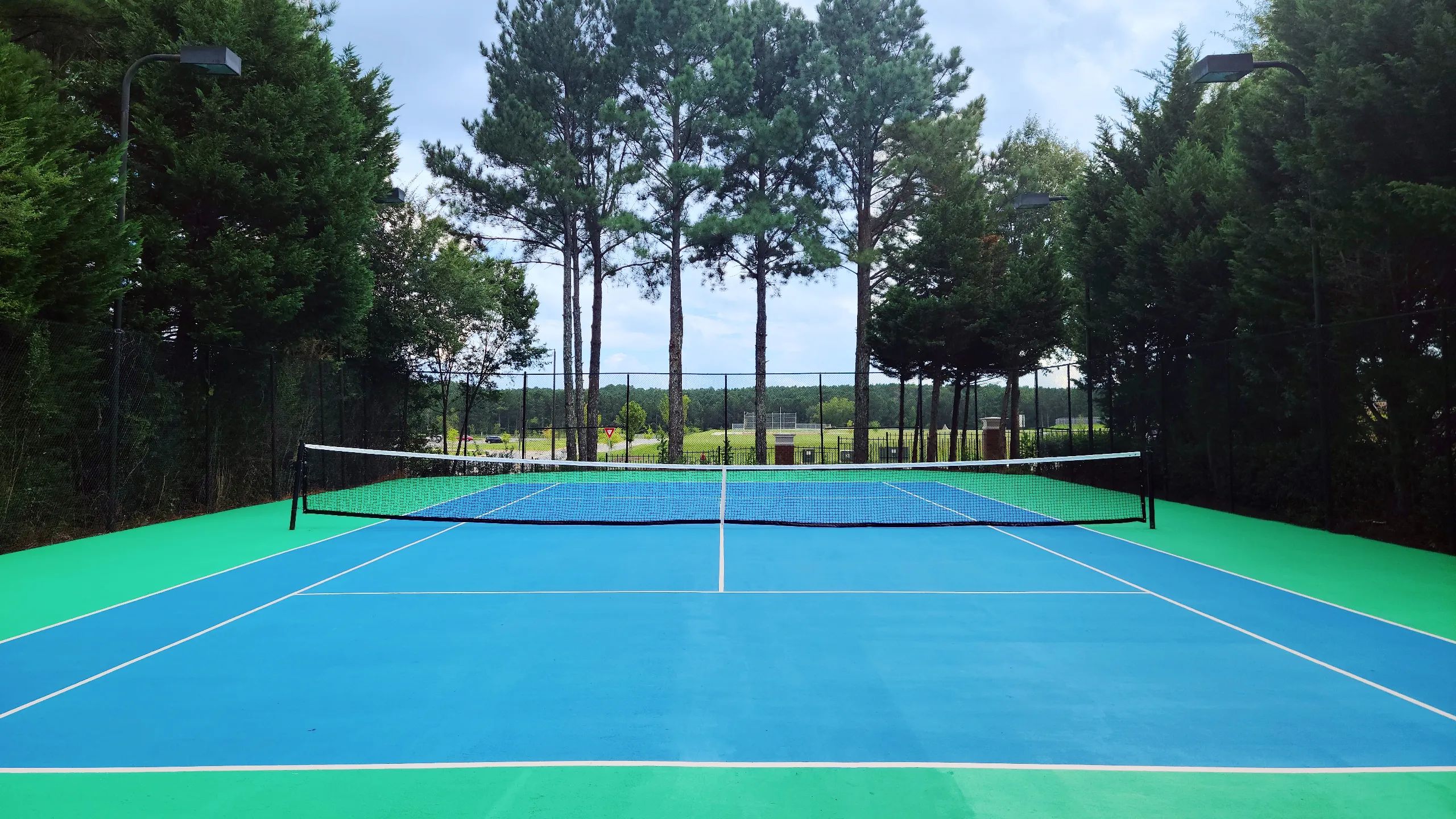 Experience the thrill of the game and unleash your competitive spirit on our pristine tennis court.