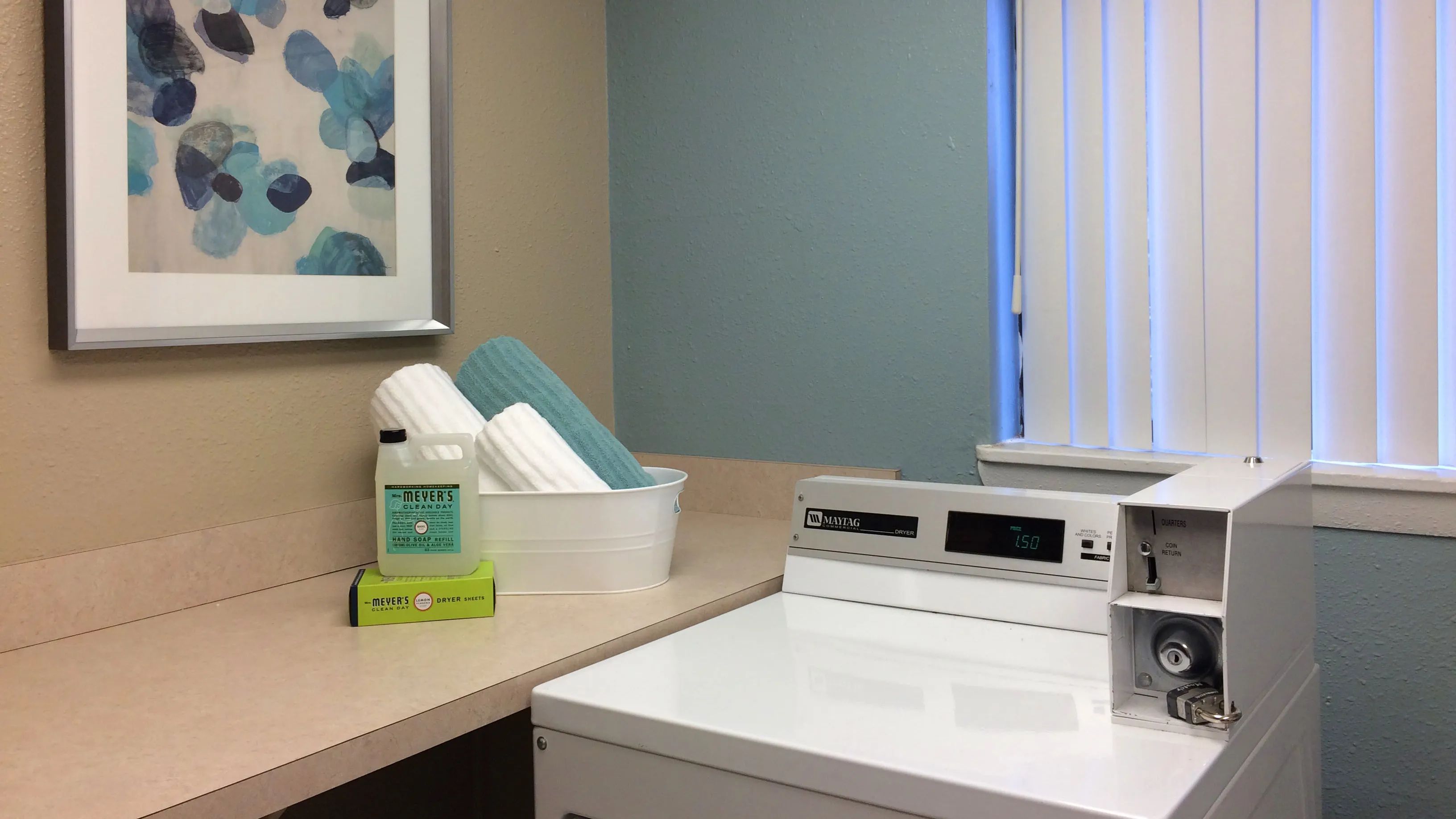Say farewell to laundromats with our convenient on-site community laundry facilities.