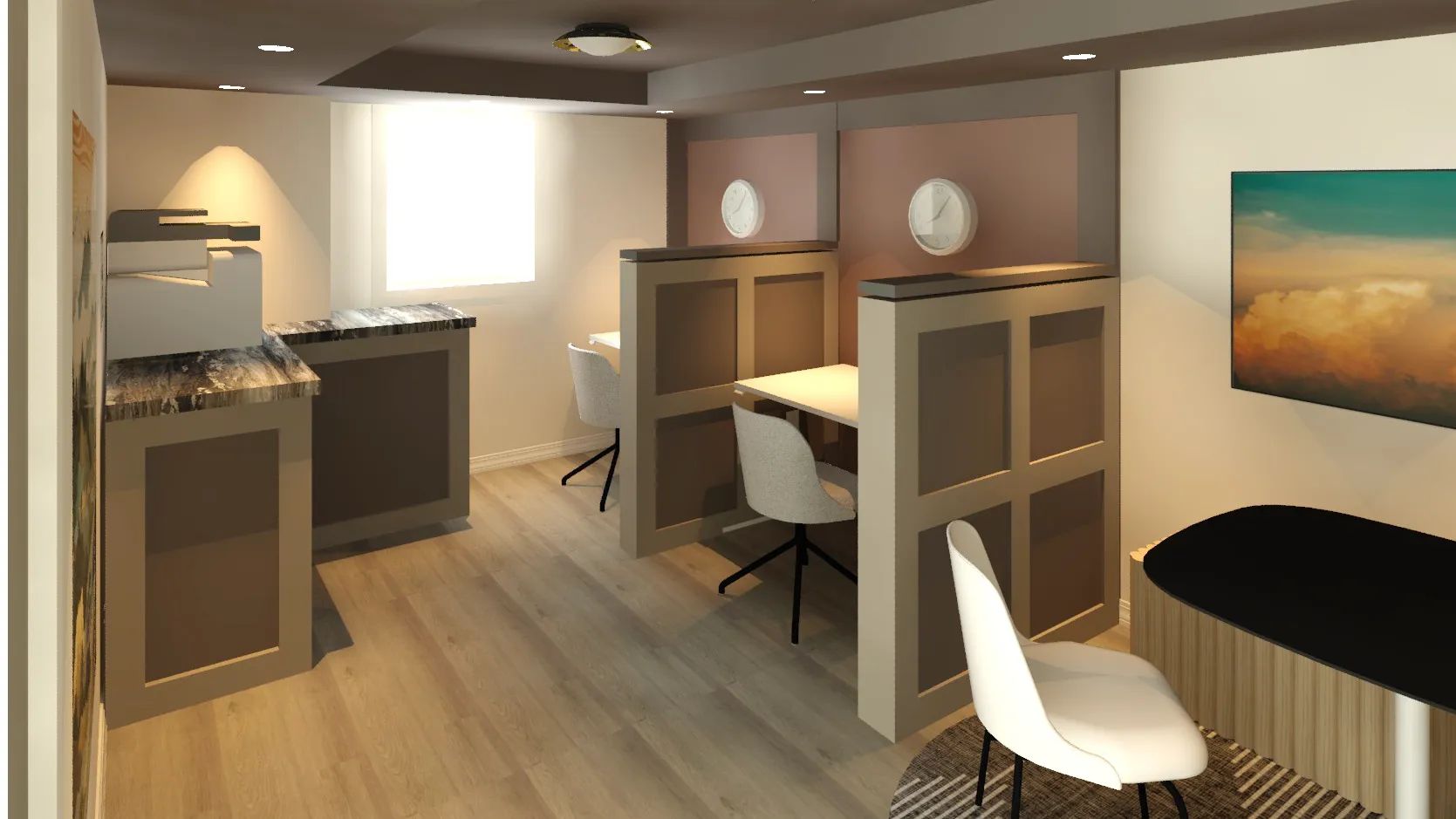 Say hello to your new favorite study spot! The Sugarloaf Estates Work Hub is perfect for remote work, studying, or creative sessions.