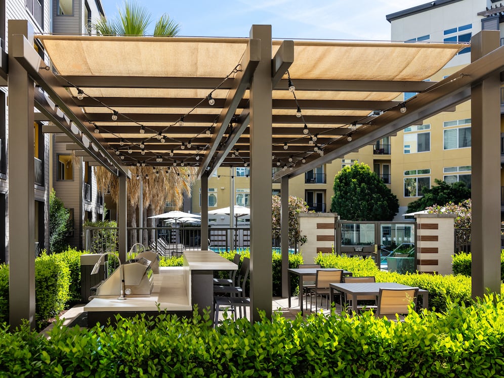 Phase II grill area
