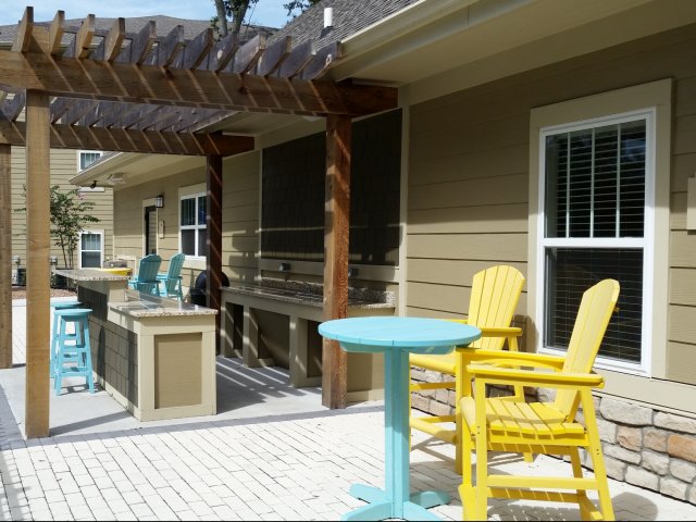 Poolside Grilling Station