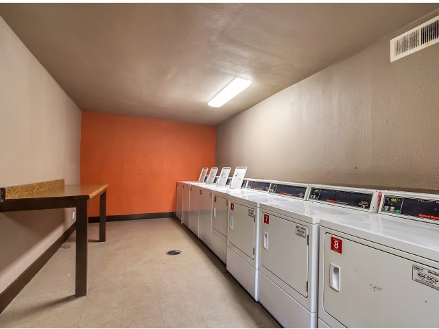 Laundry Rooms Available