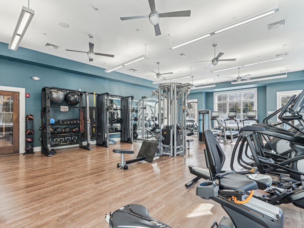 State-of-the-art fitness center