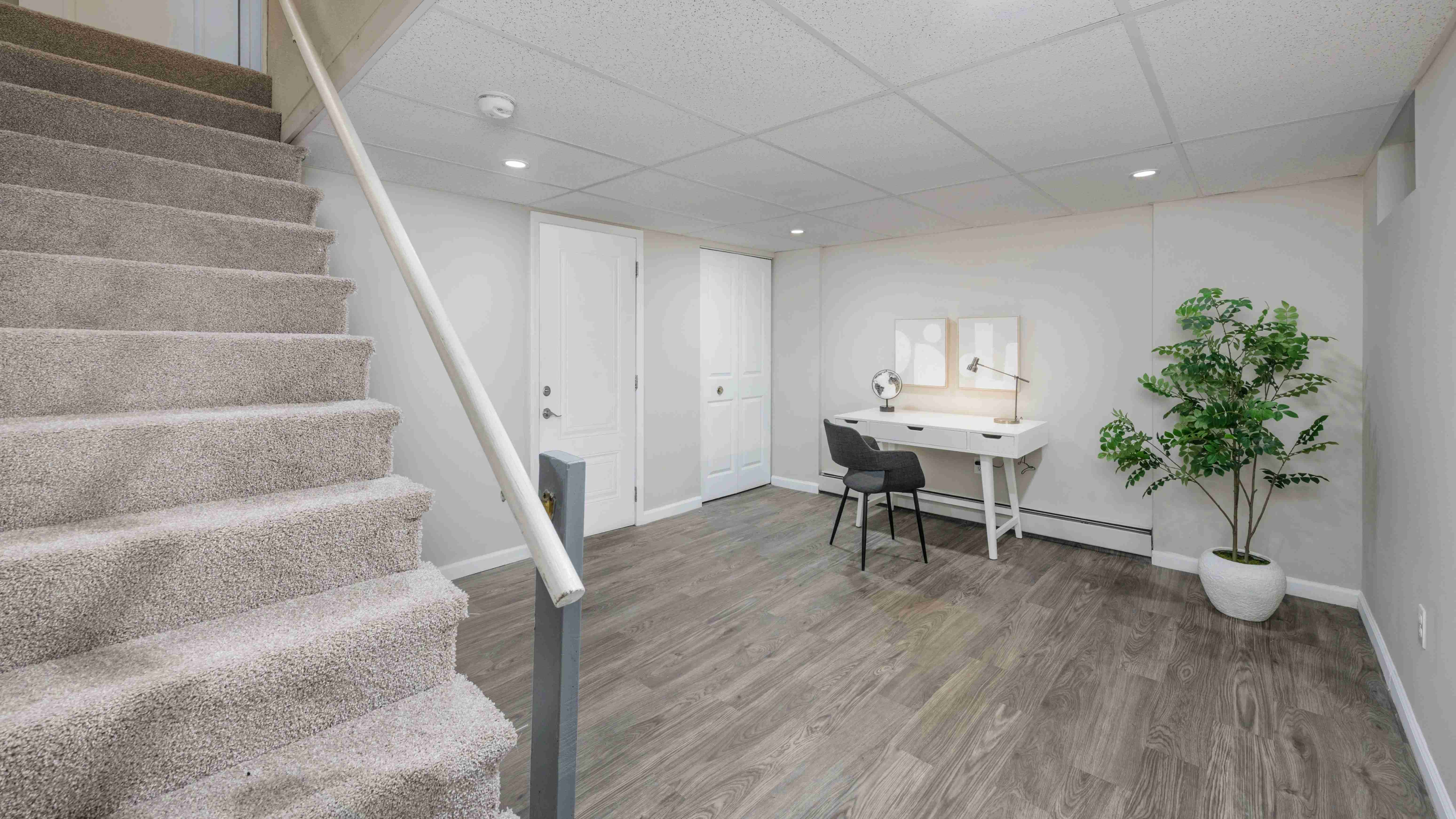 Explore the versatility of finished basements in select floor plans, offering additional square footage for your creative ideas - a perfect office, game room, or storage space – the options are limitless. 