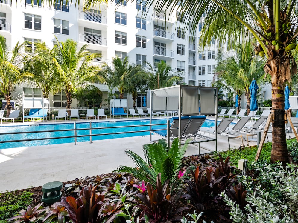 Swimming pool and sundeck