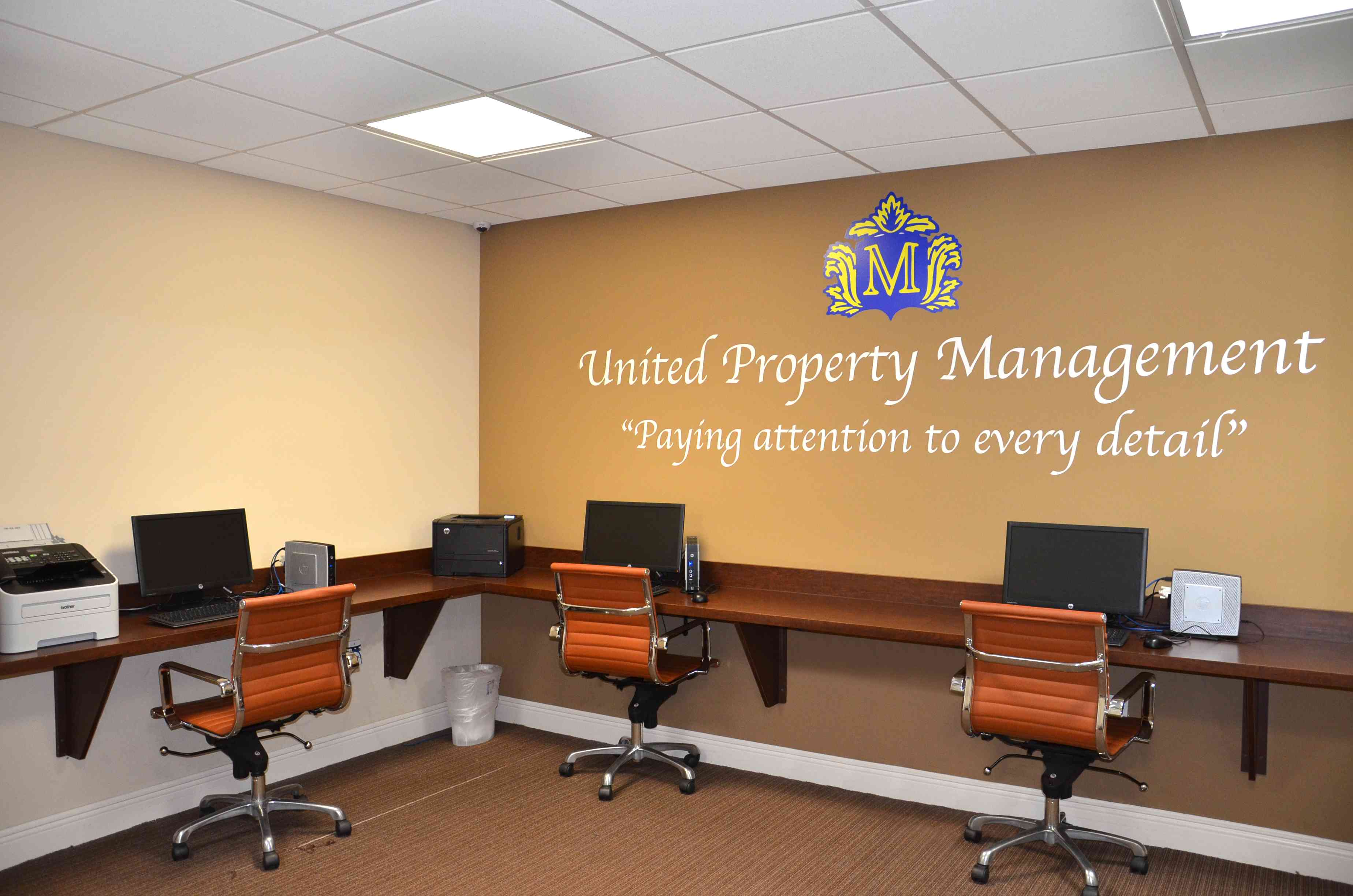 Fully equipped business center