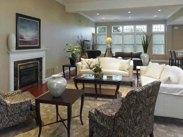 Berkley Manor Clubhouse Sitting Area
