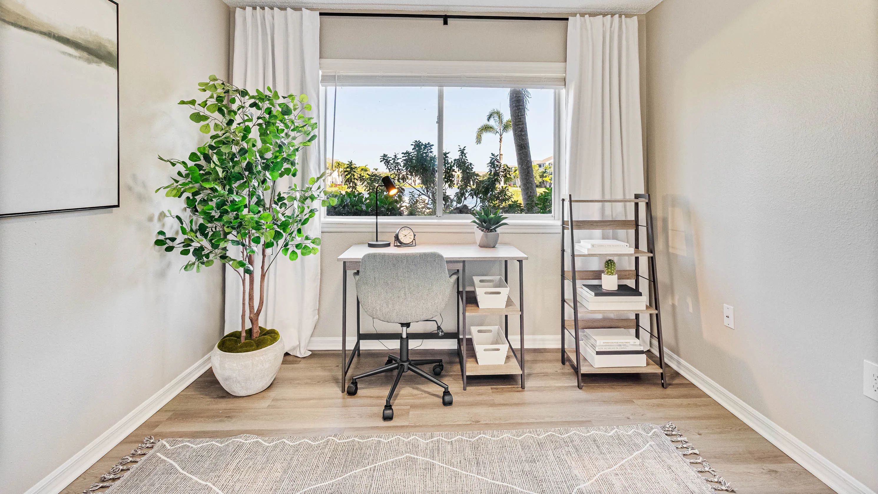 Discover spacious bedrooms designed for daily pleasures including whispering ceiling fans and thoughtfully organized closets. 