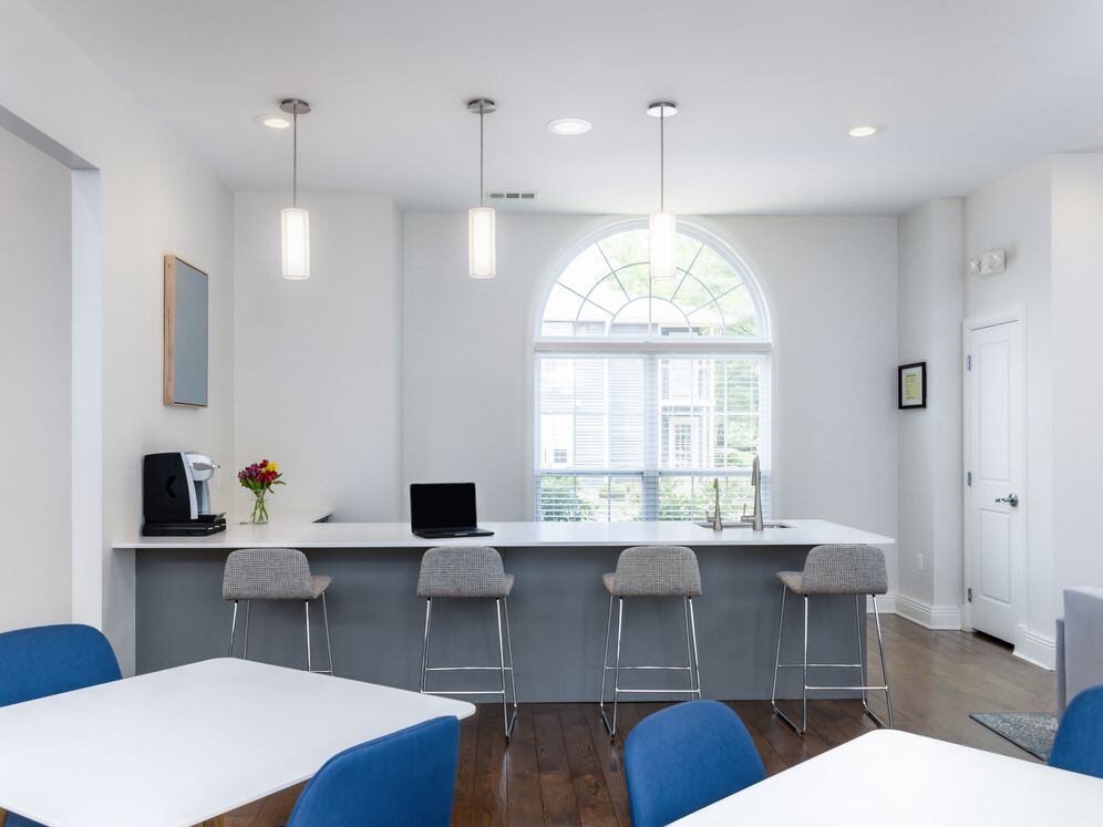 Resident lounge with kitchenette