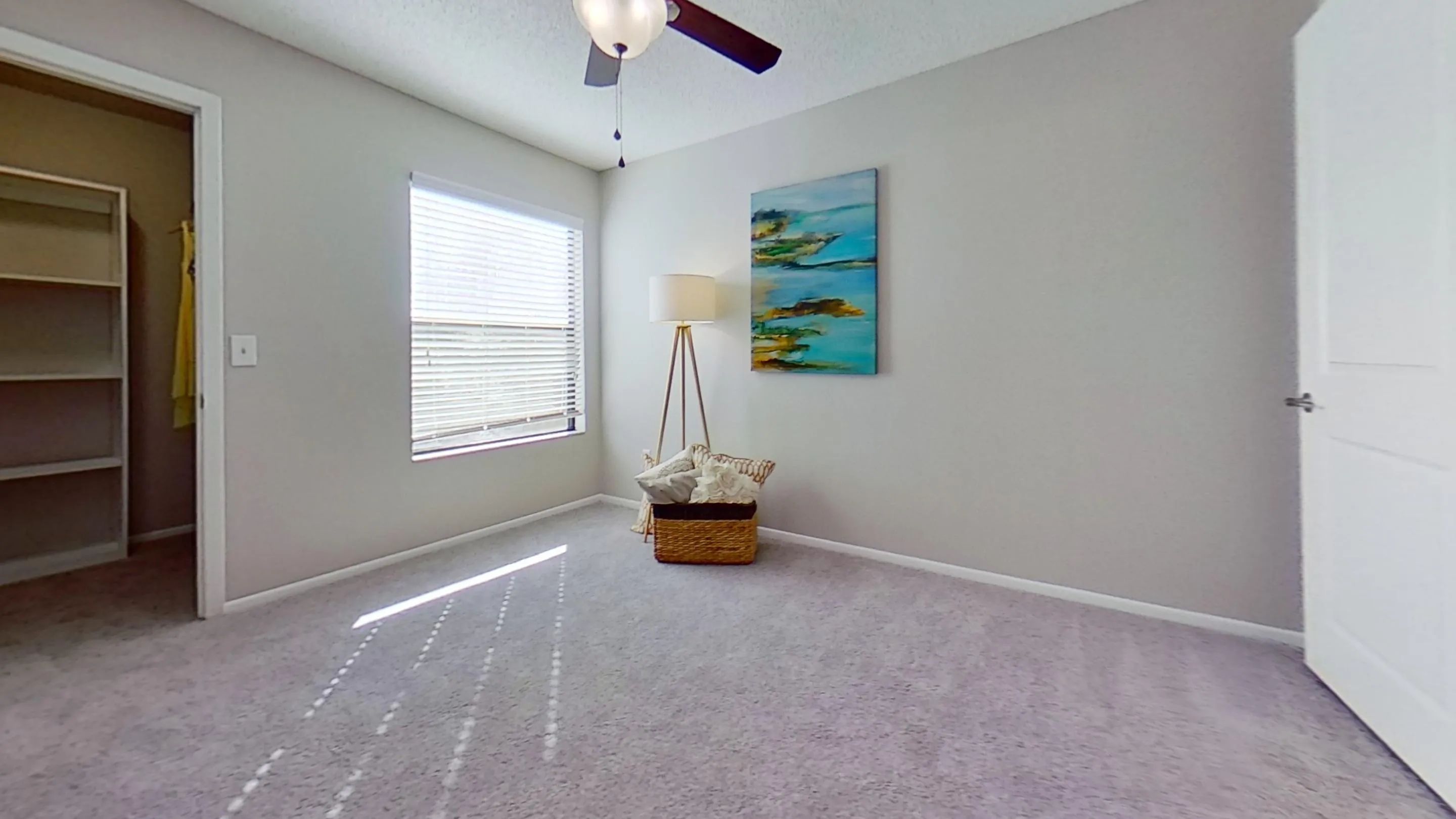 The Martinique Autograph floor plan features a bright and airy bedroom, complete with a walk-in closet and space for personal touches.