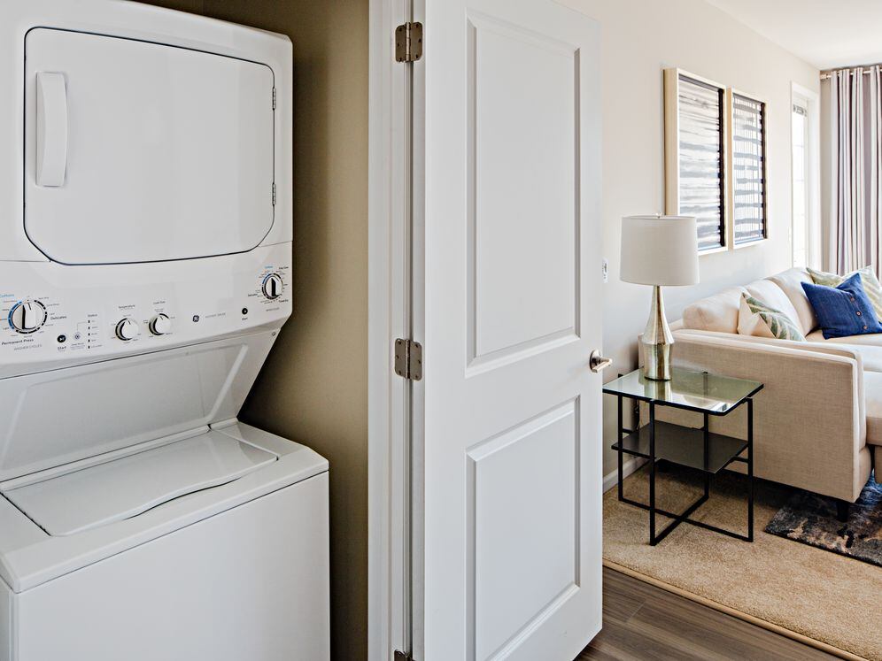 One Bedroom Washer Dryer