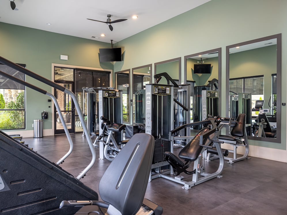 State-of-the-art fitness center