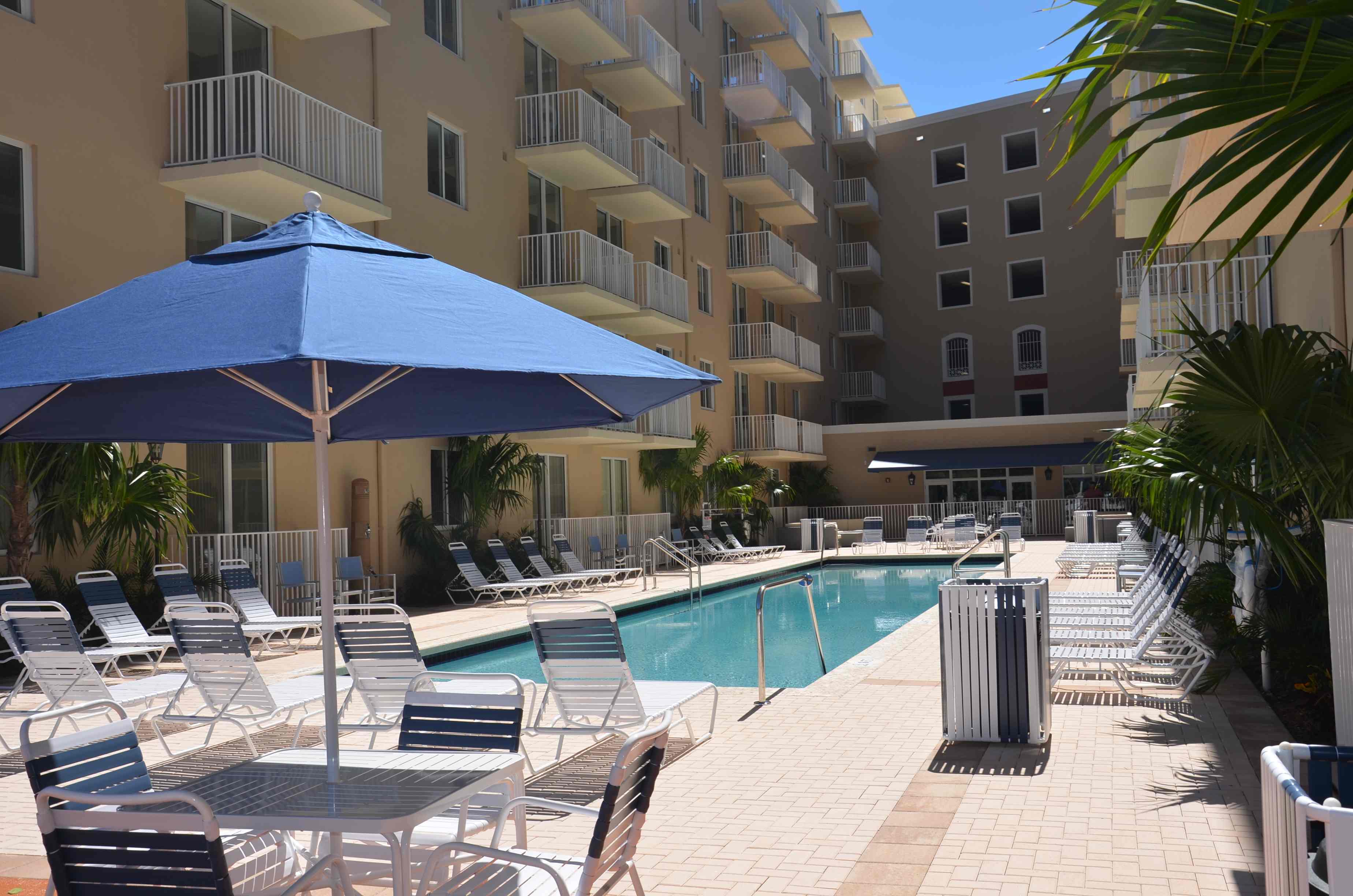 Pool and tanning deck