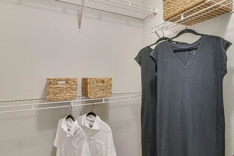 Revel in envy-worthy space for all your wardrobe essentials.