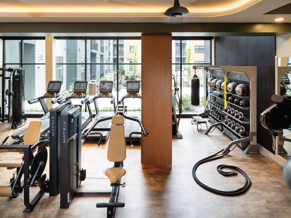 State-of-the-art fitness center