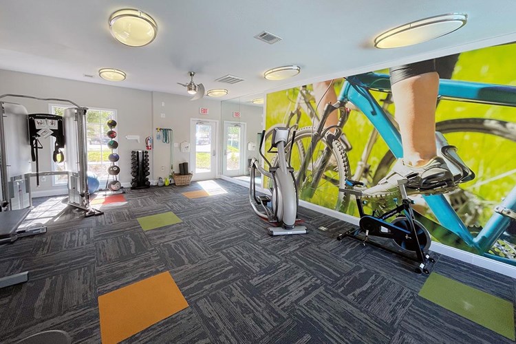 Get a workout in our newly renovated state-of-the-art fitness center!