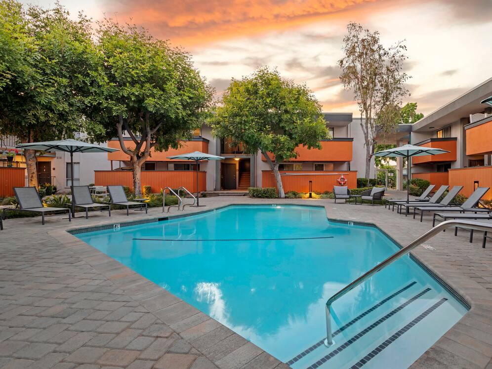 Pool and sundeck
